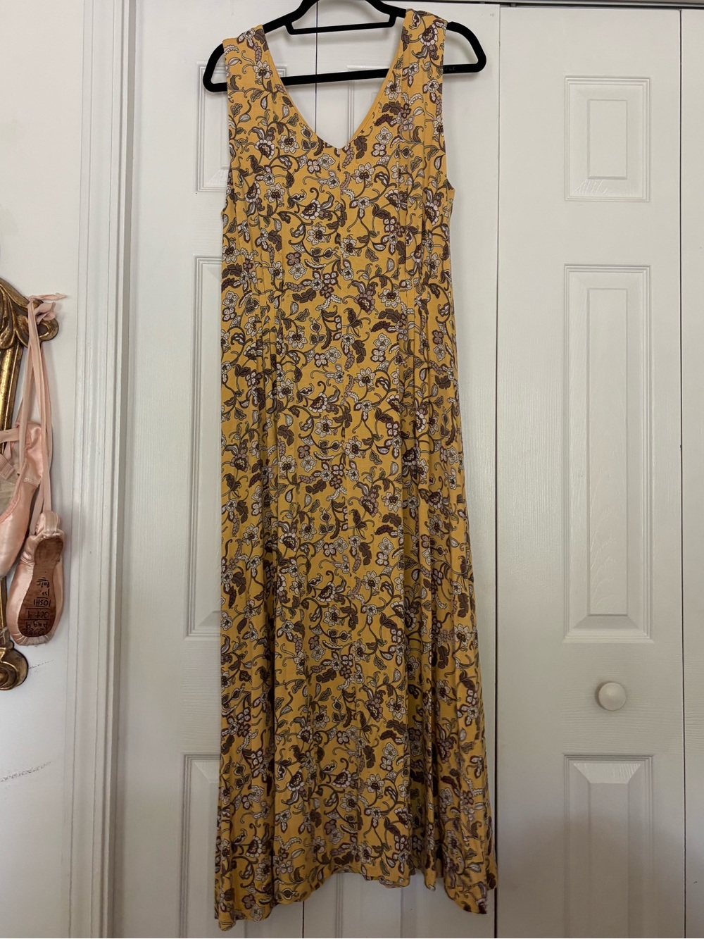 Coldwater Creek vintage-style floral maxi dress